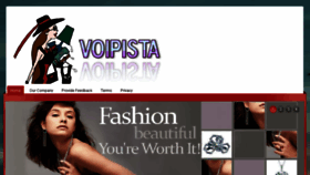 What Voipista.com website looked like in 2016 (7 years ago)