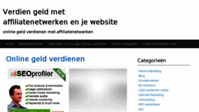 What Verdienmetuwwebsite.nl website looked like in 2017 (7 years ago)