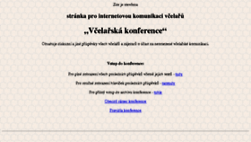 What Vcely.or.cz website looked like in 2017 (8 years ago)