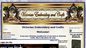 What Victorian-embroidery-and-crafts.com website looked like in 2017 (7 years ago)