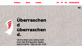 What Valaisanne.ch website looked like in 2017 (7 years ago)