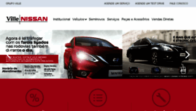 What Villenissan.com.br website looked like in 2017 (7 years ago)