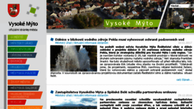 What Vysoke-myto.cz website looked like in 2017 (7 years ago)