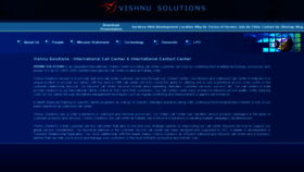 What Vishnusolutions.com website looked like in 2017 (7 years ago)