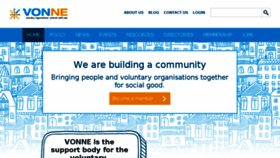 What Vonne.org.uk website looked like in 2017 (7 years ago)