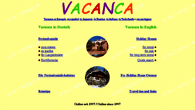 What Vacanca.fr website looked like in 2017 (7 years ago)