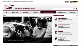 What Versicherung-und-verkehr.de website looked like in 2017 (7 years ago)