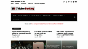 What Visiblebanking.com website looked like in 2017 (7 years ago)