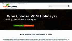 What Vbmholidays.com website looked like in 2017 (7 years ago)