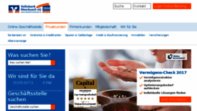 What Volksbank-meerbusch.de website looked like in 2017 (7 years ago)