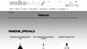 What Vodka-shop-wodka.eu website looked like in 2017 (7 years ago)