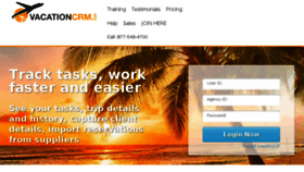 What Vacationcrm.com website looked like in 2017 (7 years ago)