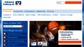 What Volksbank-freiburg.de website looked like in 2017 (7 years ago)