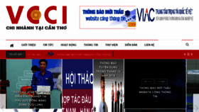 What Vccimekong.com.vn website looked like in 2017 (7 years ago)