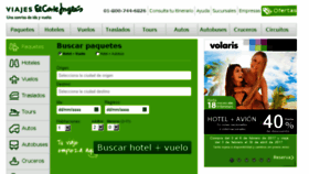 What Viajeselcorteingles.com.mx website looked like in 2017 (7 years ago)