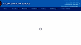 What Valenceprimaryschool.com website looked like in 2017 (7 years ago)