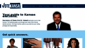 What Voteks.org website looked like in 2017 (8 years ago)