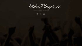 What Videoplayer.cc website looked like in 2017 (7 years ago)