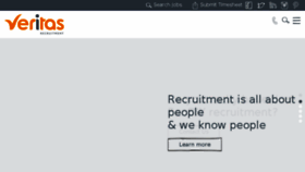 What Veritasrecruitment.com.au website looked like in 2017 (7 years ago)
