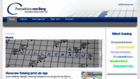What Vonberg.de website looked like in 2017 (7 years ago)