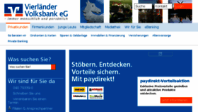 What Vierlaender-volksbank.de website looked like in 2017 (7 years ago)