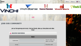 What Vinchi.in website looked like in 2017 (7 years ago)