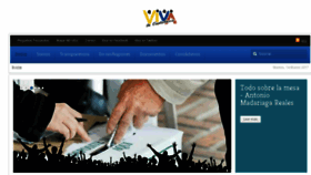 What Viva.org.co website looked like in 2017 (7 years ago)