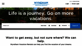 What Vacationrentalsbywyndham.com website looked like in 2017 (7 years ago)