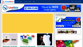 What Vinaglue.edu.vn website looked like in 2017 (7 years ago)