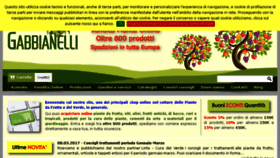 What Vivaigabbianelli.it website looked like in 2017 (7 years ago)