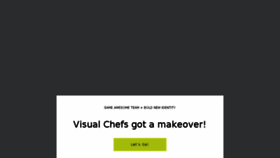 What Visualchefs.com website looked like in 2017 (7 years ago)