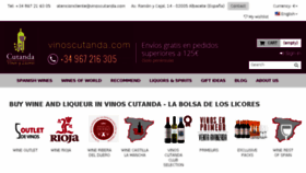 What Vinoscutanda.com website looked like in 2017 (7 years ago)