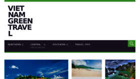 What Vietnamgreentravel.com website looked like in 2017 (7 years ago)