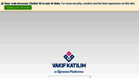 What Vakifkatilim.myenocta.com website looked like in 2017 (7 years ago)