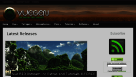 What Vuegen.co website looked like in 2017 (7 years ago)