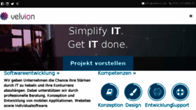 What Velvion.de website looked like in 2017 (7 years ago)