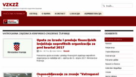 What Vzkzz.hr website looked like in 2017 (7 years ago)