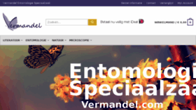 What Vermandel.com website looked like in 2017 (7 years ago)