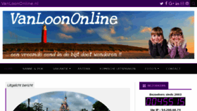 What Vanloononline.nl website looked like in 2017 (7 years ago)