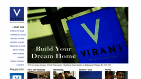 What Virani.ca website looked like in 2017 (7 years ago)