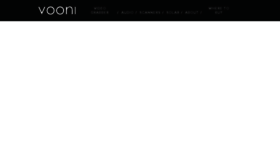 What Vooni.com website looked like in 2017 (7 years ago)