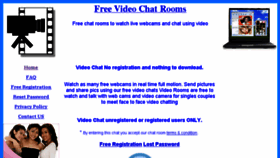 What Video-chat-rooms.org website looked like in 2017 (7 years ago)