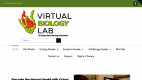 What Virtualbiologylab.org website looked like in 2017 (7 years ago)