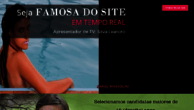 What Viamaohoje.com.br website looked like in 2017 (6 years ago)