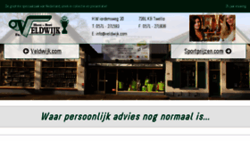 What Veldwijk.com website looked like in 2017 (7 years ago)