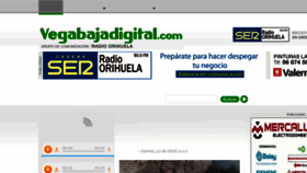 What Vegabajadigital.com website looked like in 2017 (7 years ago)