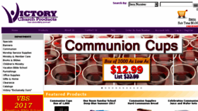 What Victorychurchproducts.com website looked like in 2017 (7 years ago)