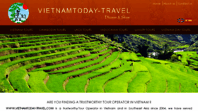 What Vietnamtoday-travel.com website looked like in 2017 (7 years ago)