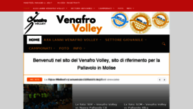 What Venafrovolley.com website looked like in 2017 (7 years ago)