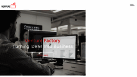 What Venturefactory.no website looked like in 2017 (7 years ago)